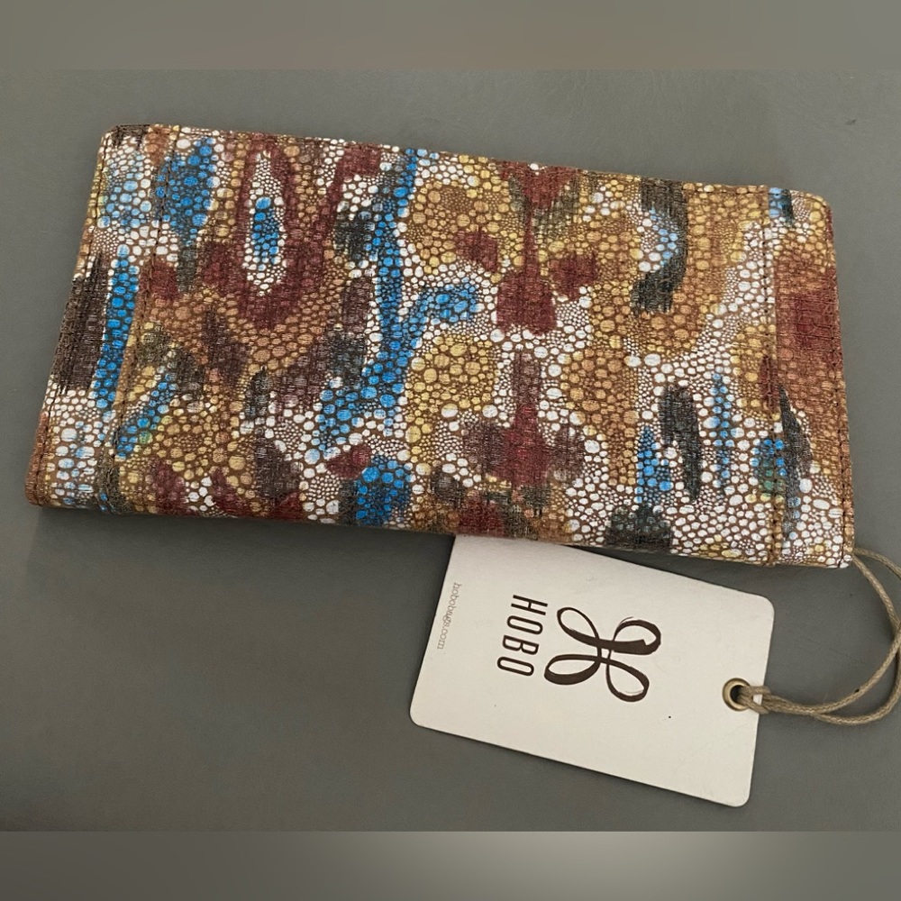 HOBO Multicolor Patterned Wallet - image 1